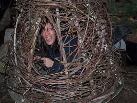 Kerri, From New England Landscape Lighting, Finishes Lighting The Cairn