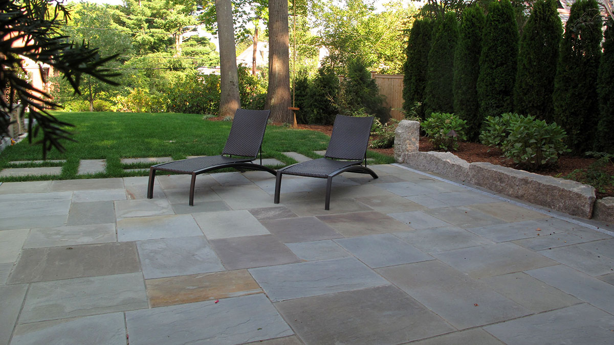 View Toward Newly Graded Lawn