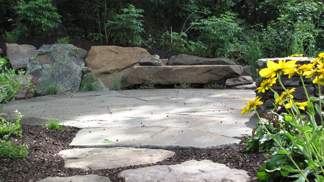 Entrance Into Patio Space