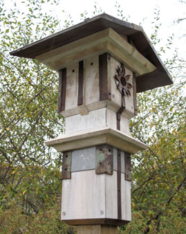 White Birdhouse